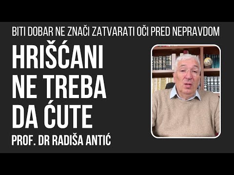 Hrišćanstvo podrazumeva borbu za istinu - prof. dr Radiša Antić #hrišćanstvo