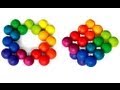 Million Shapes Rainbow Art Ball ~ Incredible Science