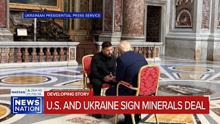 NEWSNATION NOW: MAY 5, 2025 - US AND UKRAINE STRIKE MINERAL DEAL
