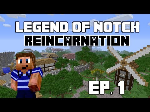 The Legend of Notch: Reincarnation Ep. 1 - Hey Baby! (Minecraft Mod LP)