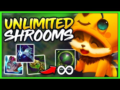 *MAX CDR* TEEMO TURNS THE ENTIRE MAP INTO A MINE FIELD! (UNLIMITED SHROOMS) - League of Legends