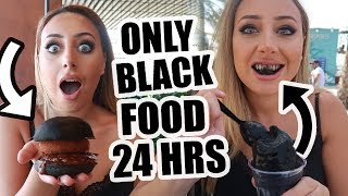 I only ate BLACK FOODS for 24 HOURS (i cant believe this happened to me!!! 💩)