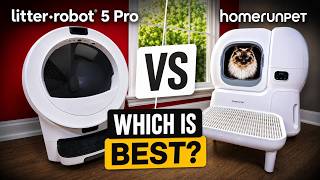 homerunPET vs Litter-Robot 5 Pro: New Self-Cleaning Cat Litter Box Top Pick?