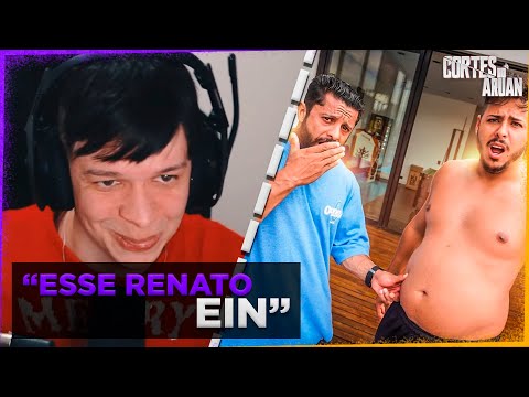 ARUAN REAGE A AVALIAMOS O SHAPE DO RENATO PARA INICIAR O PROJETO MAROMBA! (HUNTERS MAROMBA)