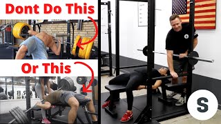 Bench Press Safety: How to set up your power rack for the bench press