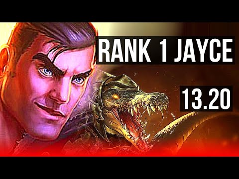 JAYCE vs RENEKTON (TOP) | Rank 1 Jayce, 7/1/1, Godlike, Rank 14 | BR Challenger | 13.20