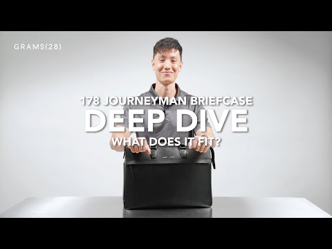 178 Journeyman Briefcase Overview | GRAMS28