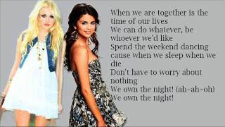 Selena Gomez feat. Pixie Lott - We Own The Night (Lyrics)