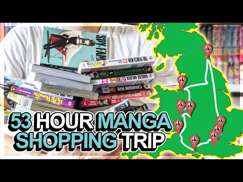 I visited EVERY Forbidden Planet in the UK | Manga Shopping Vlog 1