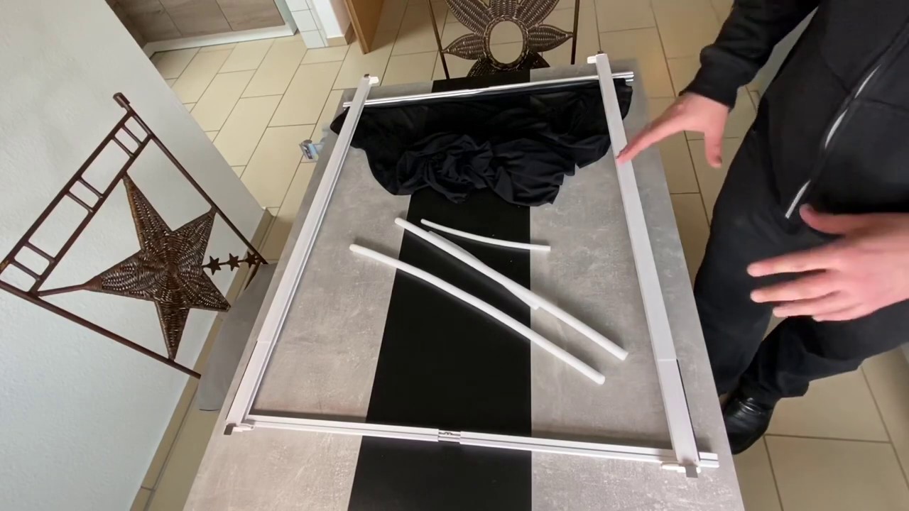 Insektenschutzrahmen Easy Mount (Lidl /Gardella Home) Revolution Insektenschutz Unboxing + Anleitung