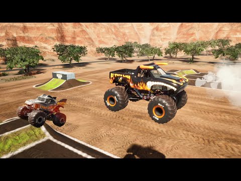 Monster Jam | Monster Trucks | Insane Monster Truck Crashes, Freestyle & EPIC Monster Jam Racing 23