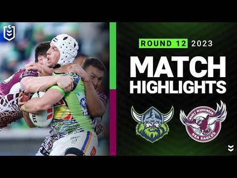 NRL Highlights | NRL 2023 | Raiders v Sea Eagles | Match Highlights