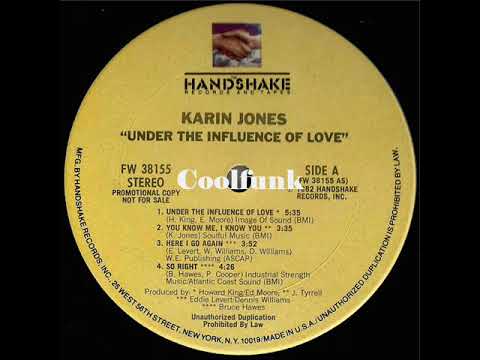 Karin Jones - So Right (1982)