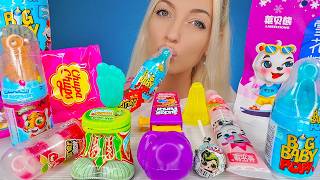 Download lagu ASMR LOLLIPOP, EATING CANDY, CHEWING GUM, SOUR CANDY, KOREAN SWEETS, MUKBANG, 막대사탕 먹방 mp3