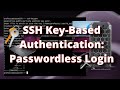 SSH Key Based Authentication Passwordless Login