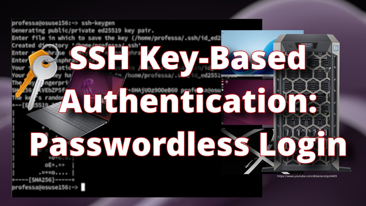 SSH Key-Based Authentication: Passwordless Login