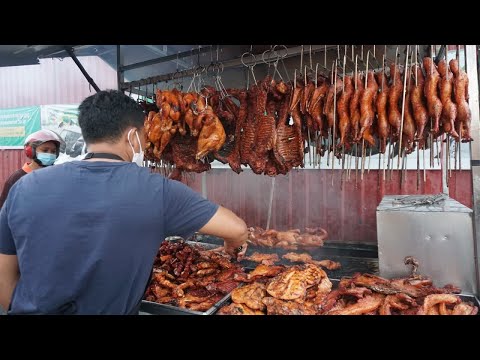 Tola Grill & Testy Meat in Town 2022 - Evening Street Food Near Kandal Market on Weekend