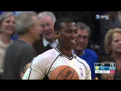 Jason Thompson Hustle Play and Pass the Ball To Referee(lol)