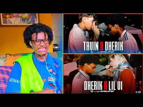 (TWOLALA nos FAMOSIN!) DHERIK X LIL VI | DHERICK x TAVIN | React [BATALHA DA ALDEIA]