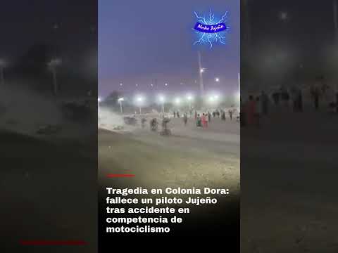 Tragedia en Colonia Dora (Sgo del Estero) fatal accidente en competencia de motociclismo