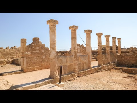 🇨🇾360°Paphos Sítio Arqueológico de Nea Paphos: Casa Helenística Αρχαιολογικός Χώρος Νέας Πάφου