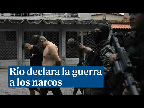 La Policía de Ríode Janeiro lanza operativo en las favelas contra líderes del Comando Vermelho