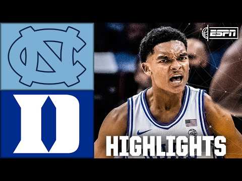 ACC Semifinal: North Carolina Tar Heels vs. Duke Blue Devils | Full Game Highlights | ESPN CBB