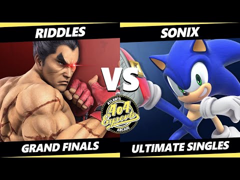 4o4 Smash Night 61 GRAND FINALS - Riddles (Terry, Kazuya) Vs. Sonix (Sonic) SSBU Ultimate Tournament