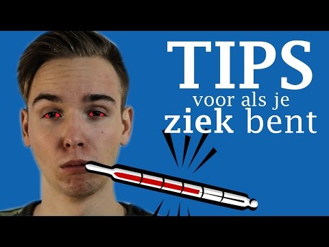 10 TIPS VOOR ALS JE ZIEK BENT!