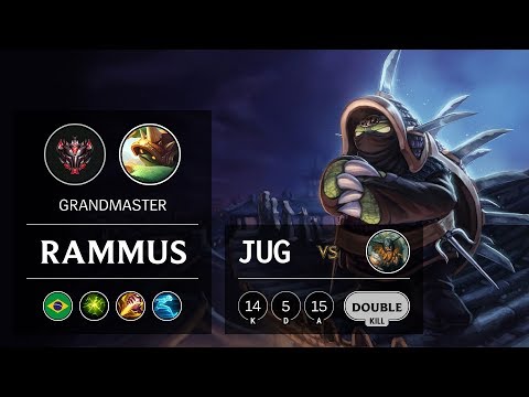 Rammus Jungle vs Olaf - BR Grandmaster Patch 10.1