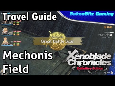 [Walkthru] Xenoblade Chronicles: Definitive Edition - Travel Guide (Mechonis Field)