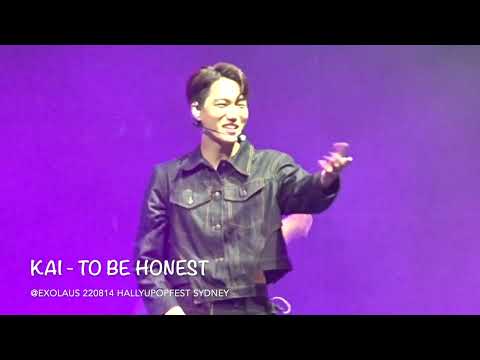 220813 KAI - TO BE HONEST #hallyupopfest Sydney [EXOLAUS Fancam]