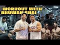 Workout With Bhuwan Bhai ️‍ ️ Rahul Fitness India S Biggest Gym