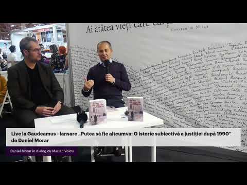 Live la Gaudeamus - lansare „Putea să fie altcumva: O istorie subiectivă a justiției după 1990“ d…