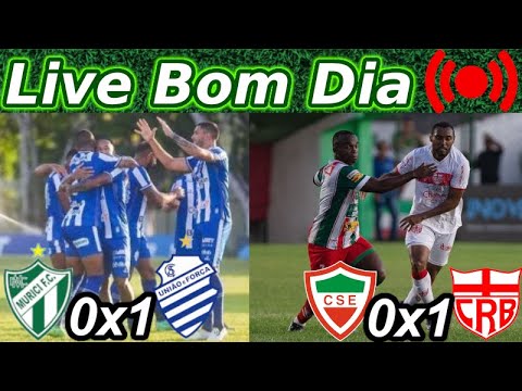 LIVE: CSA 1x0 Murici; CSE 0x1 CRB; Semifinais do Alagoano; Copa do Brasil!