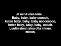 Justin Bieber - Baby, Google Finnishlated 