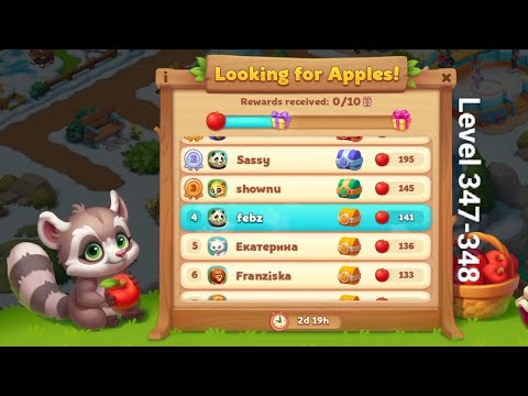 Gameplay Wildscapes Level 347-348
