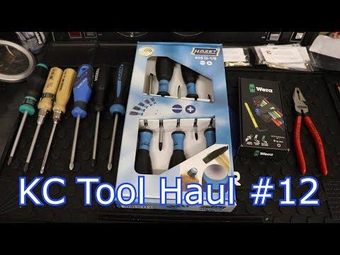 KC Tool Haul #12: Wera Torx L-Keys, Knipex Pliers, and Screwdrivers from Wera, Gedore, and Hazet!