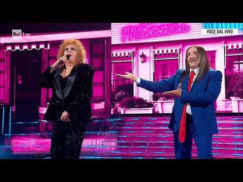 Flavio Insinna e Gabriele Cirilli sono Tommy Cash e Fiorella Mannoia - Tale e Quale show 10/10/2025