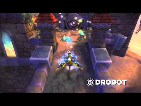 Skylanders: Spyro's Adventure - Drobot Trailer (Blink and Destroy)