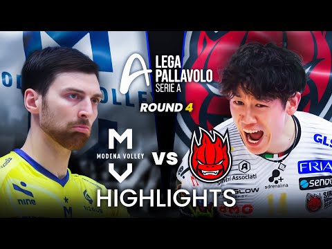 Perugia vs Modena | Highlights | Italian Volleyball League 2025