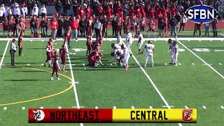 Northeast beats Central 28-0 in oldest Public high school football Thanksgiving rivalry