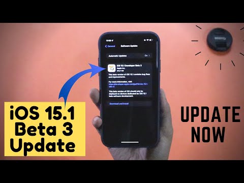iOS 15.1 Beta 3 Update on iPhone XR !