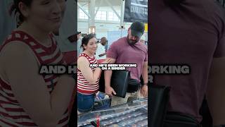 She got him to show us his INSANE binder 😳 | Pokemon Vendor POV #pokemon #collection