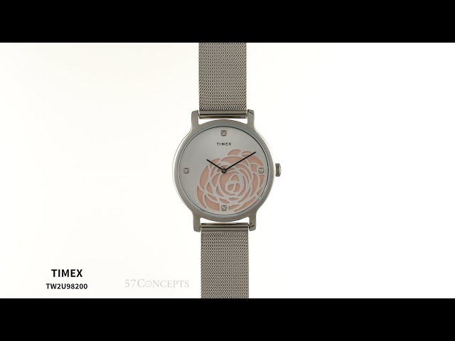ساعة تايمكس ترانسيند كوارتز نسائية - TW2U98200