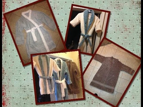DIY Terry Cloth Bath Robe ( Hotel Style Robe) | DIY...