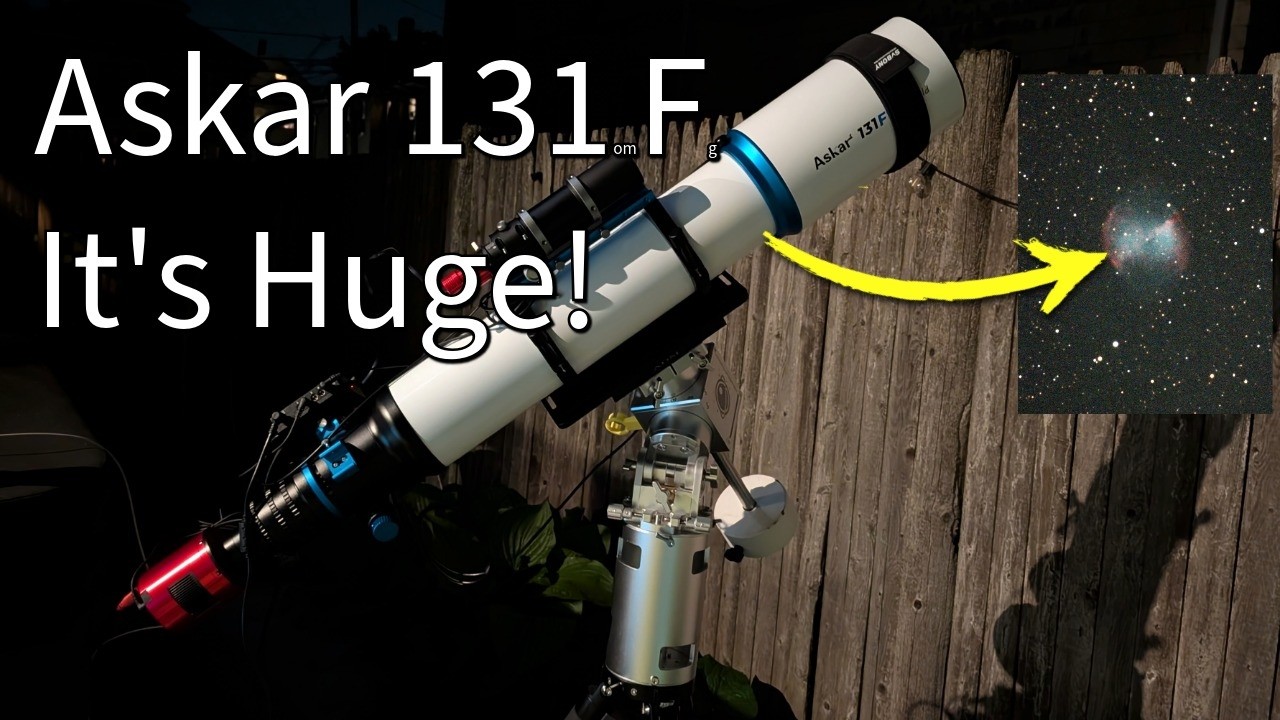 Askar 131F First Light Review - Is this HUGE Refractor worth it?