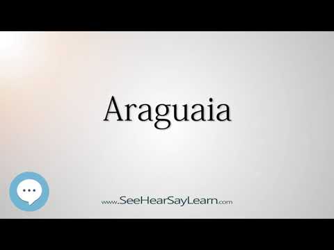 Araguaia (How to Pronounce Cities of the World)💬⭐🌍✅