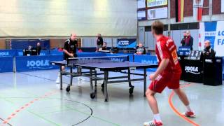 preview picture of video 'Wilfried Lieck vs. Marcus Steinfeld 4. Satz | TTC Altena ClubTV'
