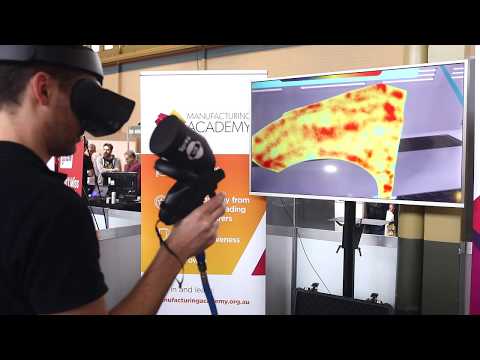 SprayVIS  - Virtual Reality Spray Painting Simulator